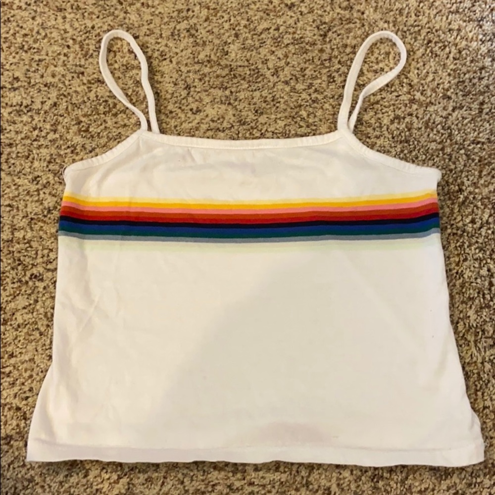Pacsun cropped tank top